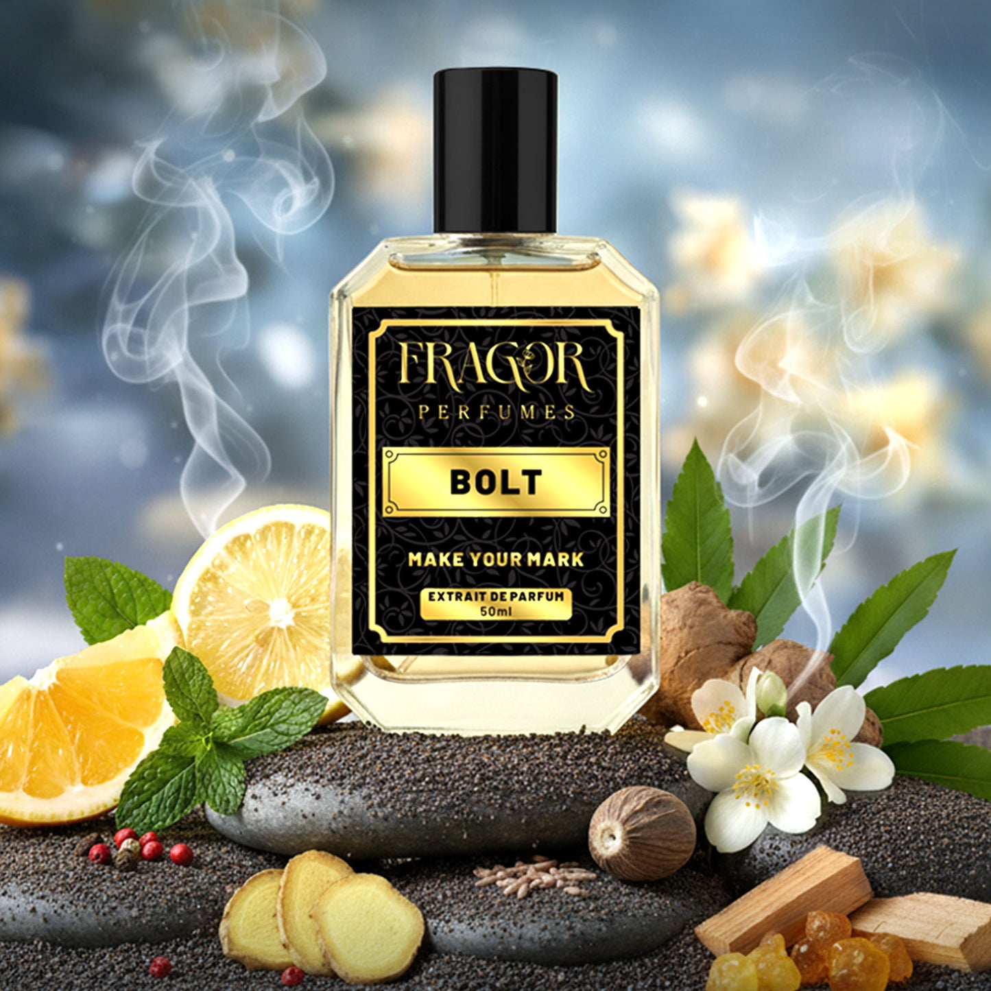 Bolt by Fragor Perfumes Luxury Impression of Bleu de Chanel High-Concentration Extrait de Parfum (50ml)