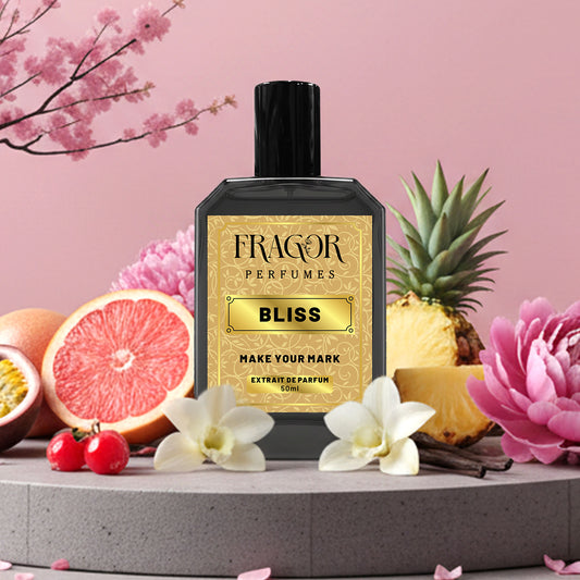 Bliss by Fragor Perfumes: High-Performance Luxury Impression of Victoria's Secret Bombshell – Bold Extrait de Parfume (50ml)