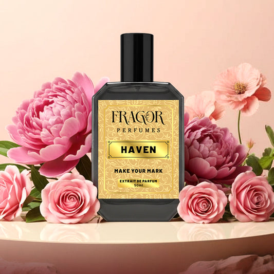 Haven by Fragor Perfumes A Premium Floral Impression of Gucci Flora – High-Concentration Extrait de Parfume (50ml)